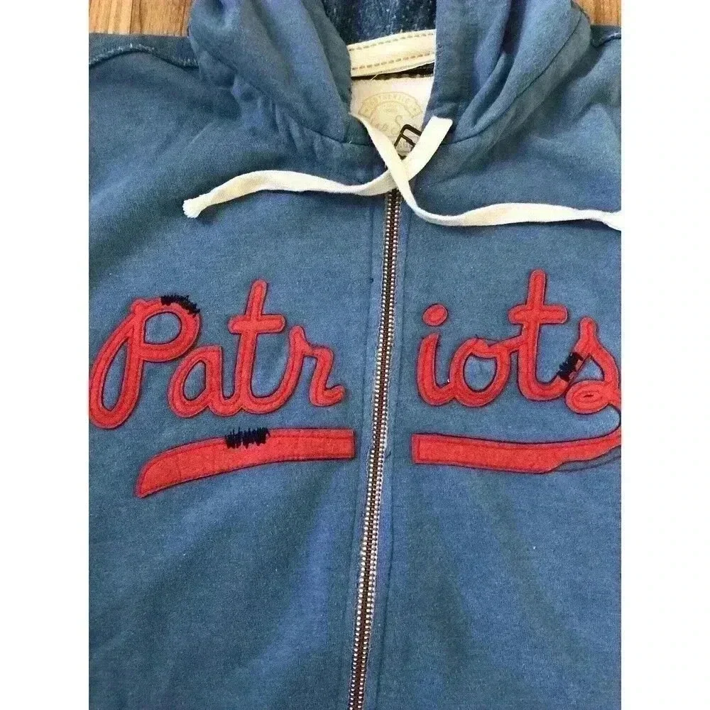 New England Patriots Reebok Retro Sport Brand Zip Sweatshirt Men’s XXL